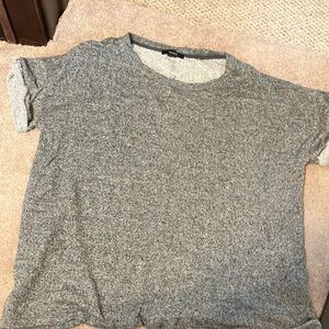 Forever 21 Heather Gray Knit Top
